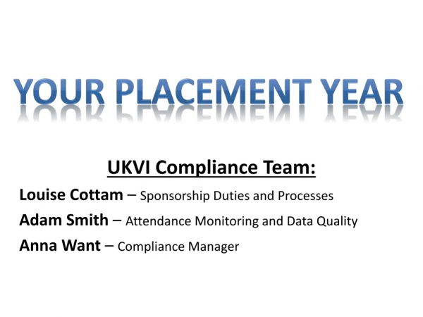 UKVI Compliance Team: Louise Cottam – Sponsorship Duties and Processes