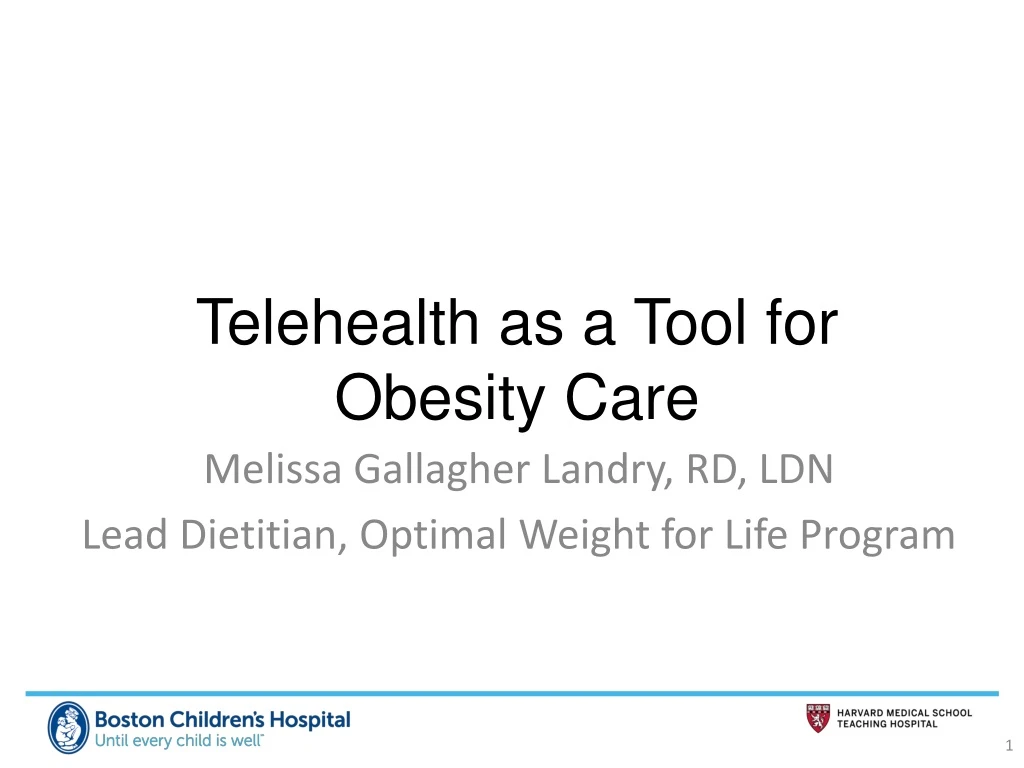 telehealth as a tool for obesity care