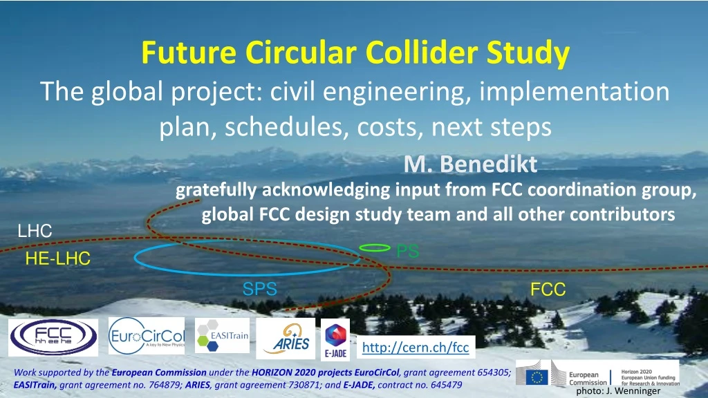 future circular collider study the global project