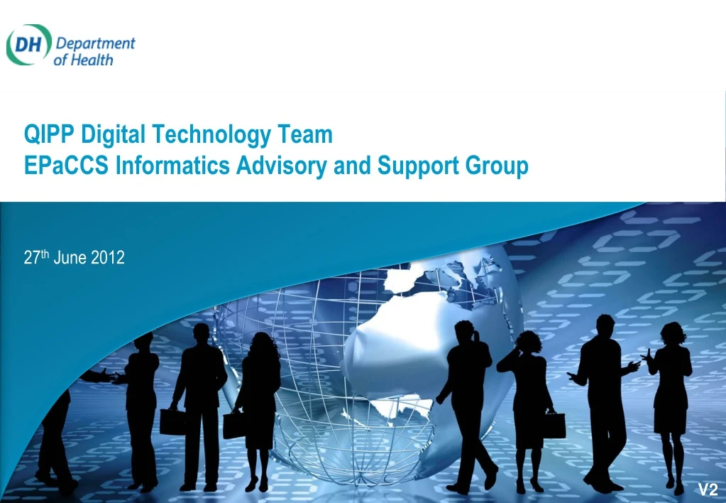 qipp digital technology team epaccs informatics advisory and support group