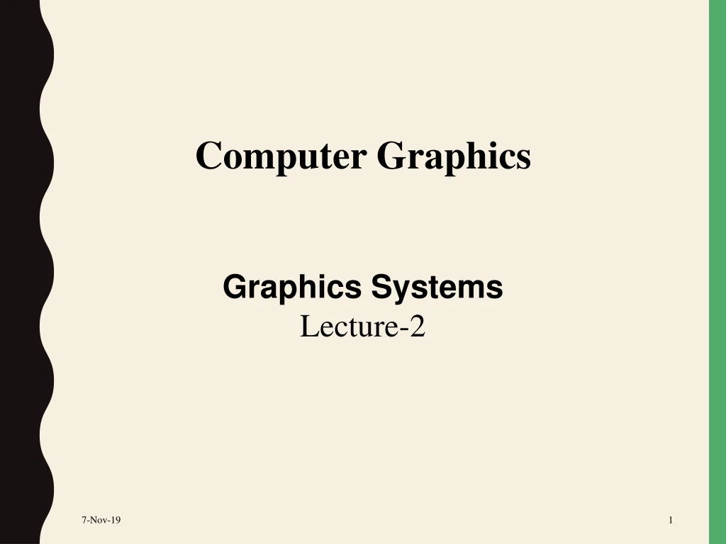 computer graphics