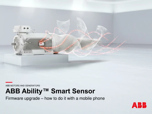 ABB Ability™ Smart Sensor