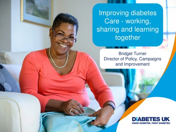 Improving diabetes Care - working, sharing and learning together
