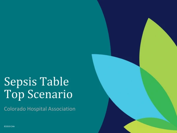 Sepsis Table Top Scenario