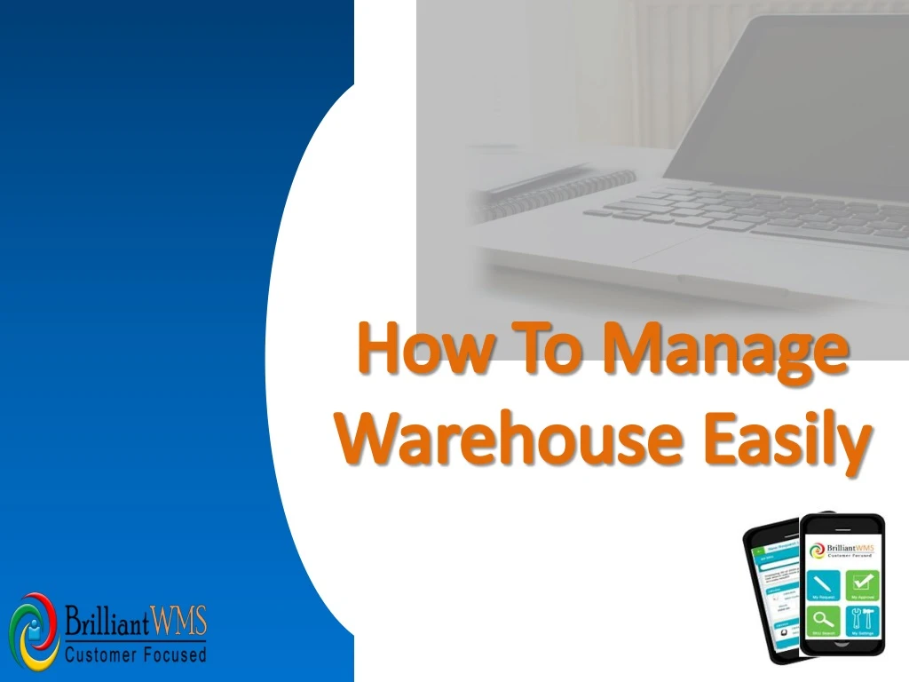 how to manage warehouse easily