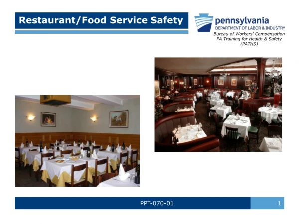Restaurant/Food Service Safety