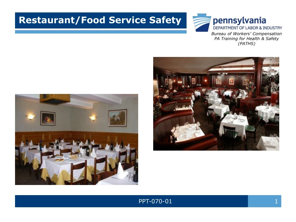 restaurant food service safety