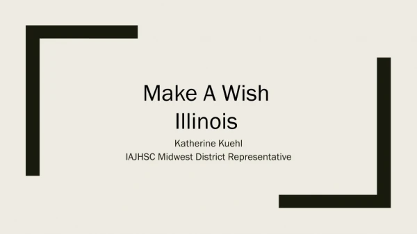 Katherine Kuehl IAJHSC Midwest District Representative