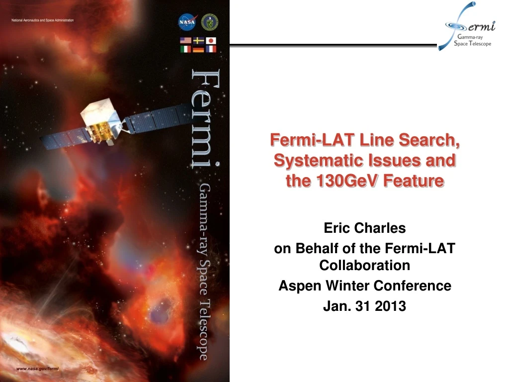 fermi lat line search systematic issues and the 130gev feature