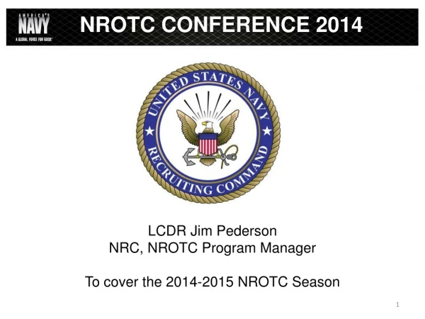 NROTC CONFERENCE 2014