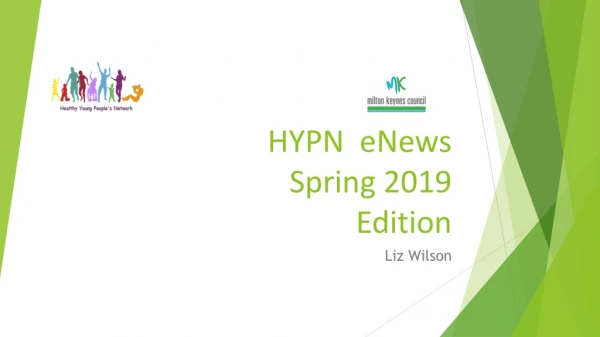 HYPN eNews Spring 2019 Edition