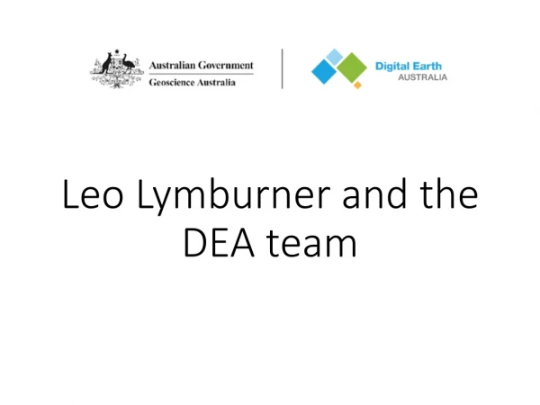 Leo Lymburner and the DEA team