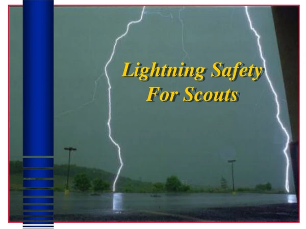 Lightning Safety For Scouts