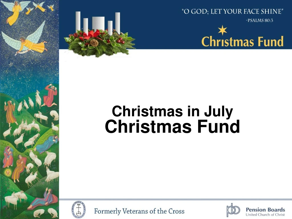 christmas in july christmas fund