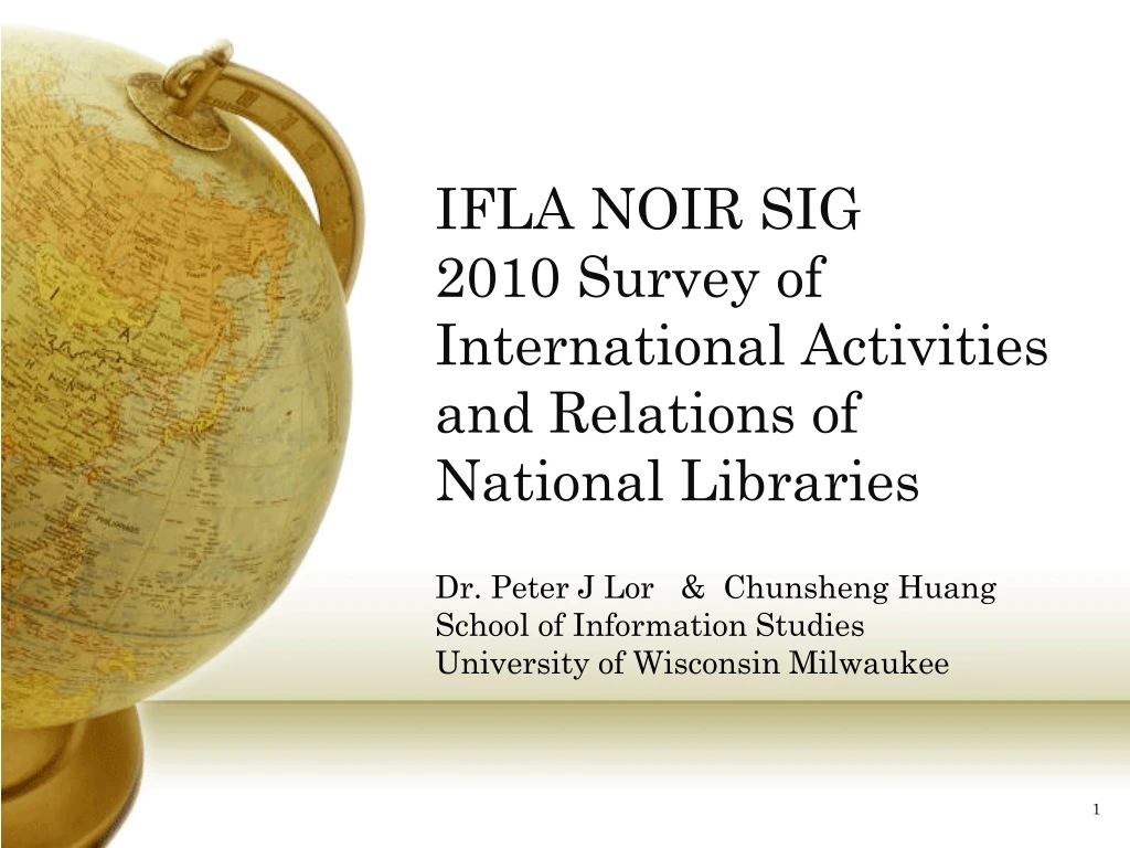 ifla noir sig 2010 survey of international