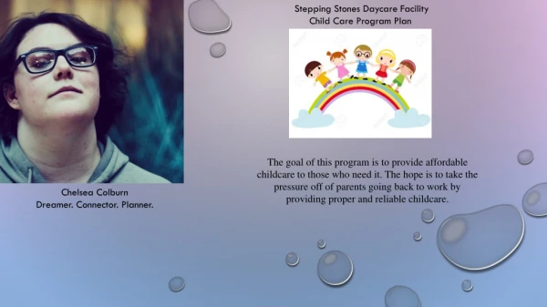 Stepping Stones Daycare Facility Child Care Program Plan