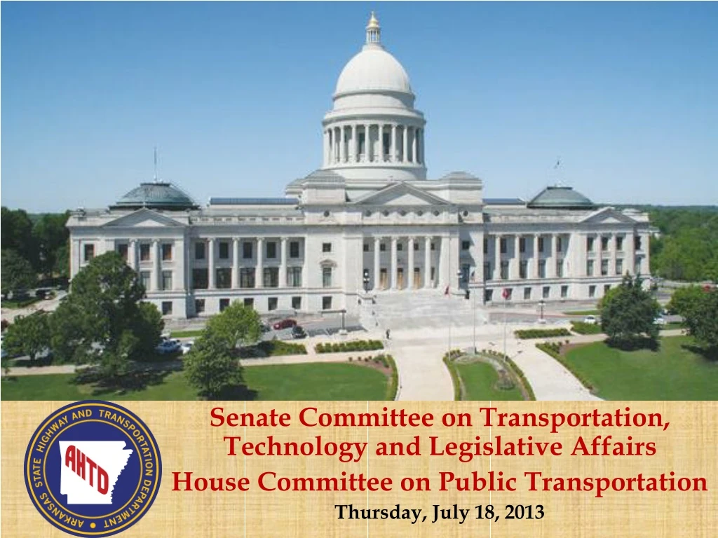 senate committee on transportation technology