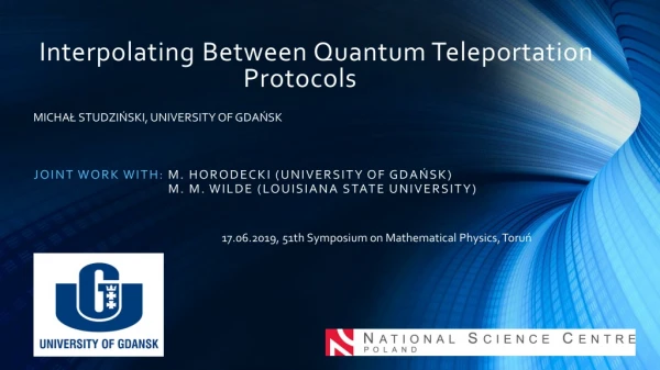 Interpolating Between Quantum Teleportation Protocols