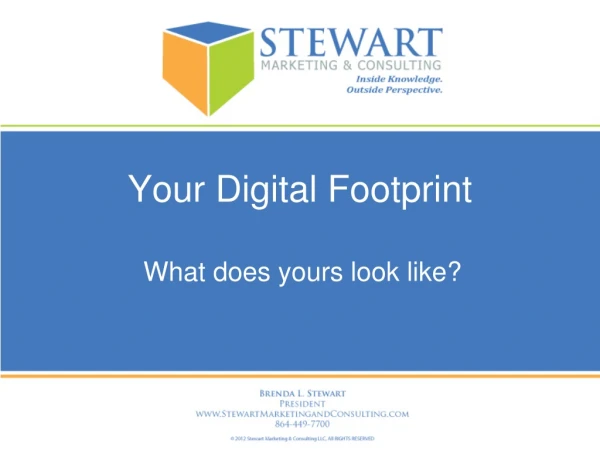 Your Digital Footprint