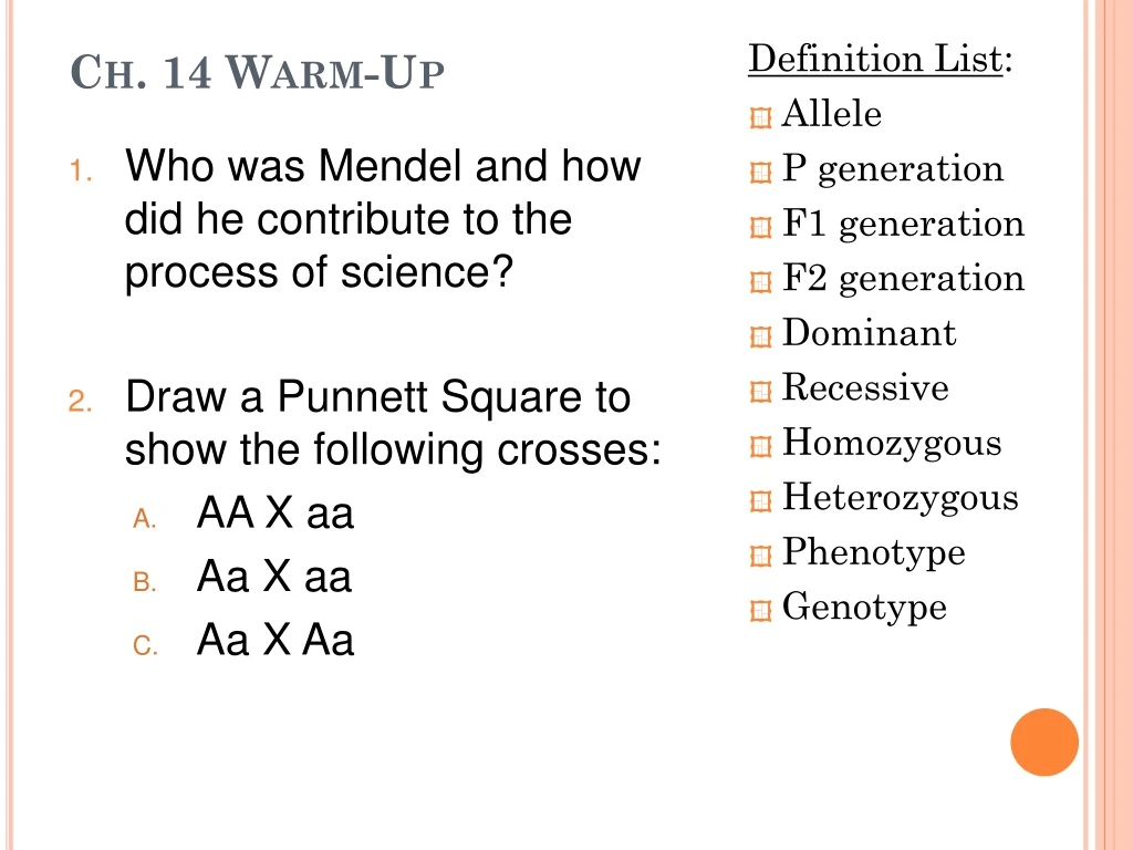 ch 14 warm up