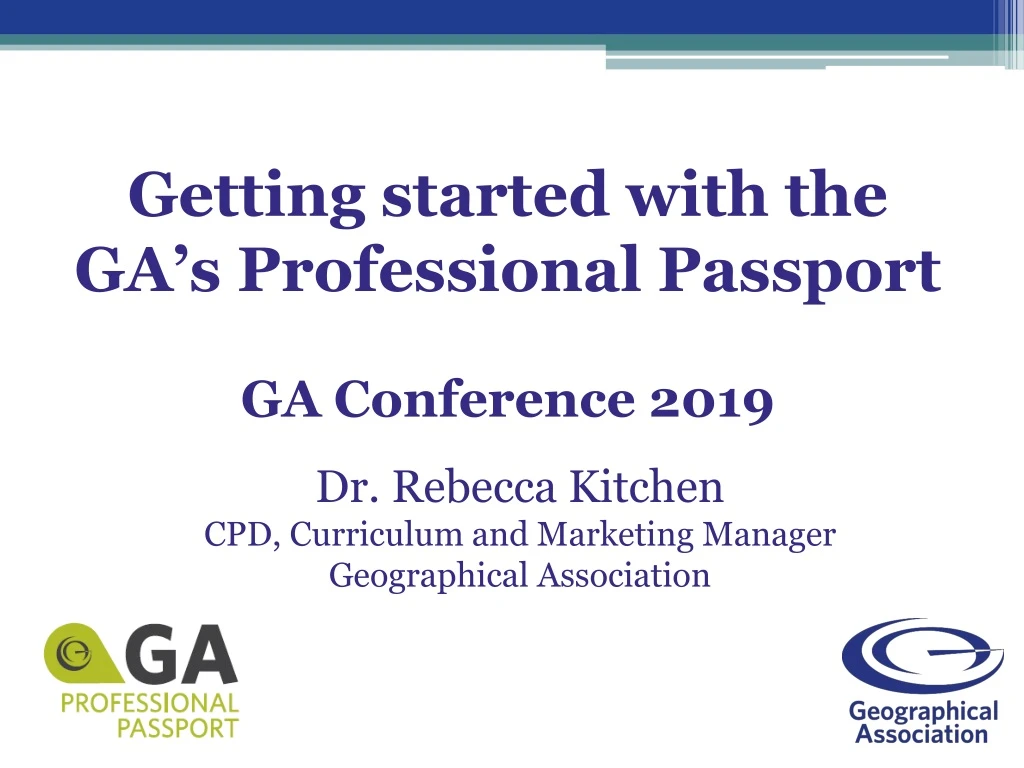 getting started with the ga s professional