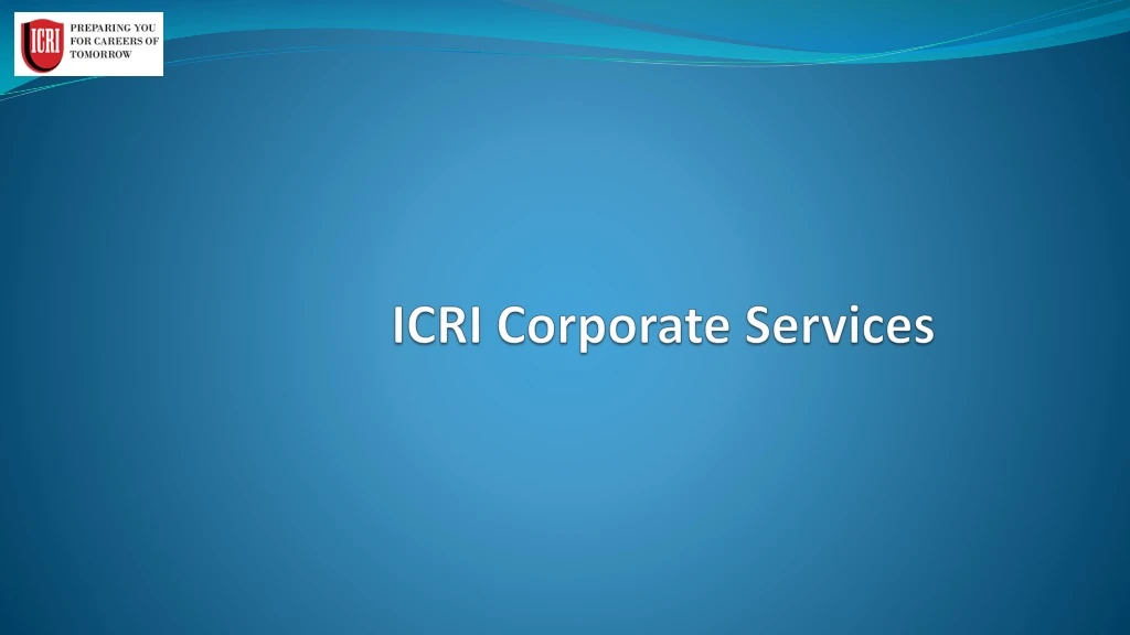 icri corporate services