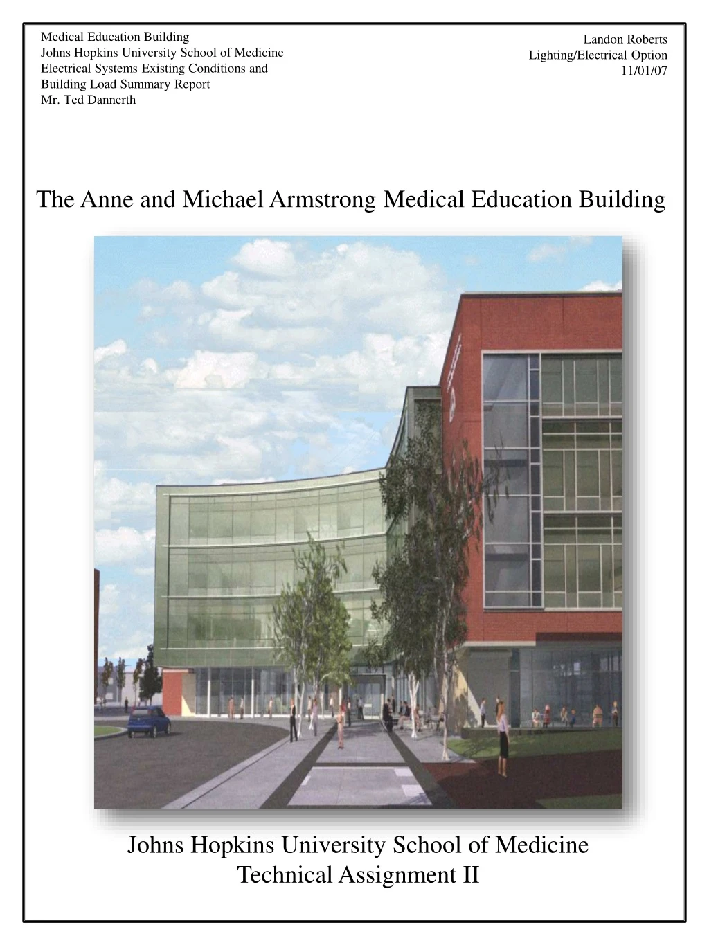 medical education building johns hopkins