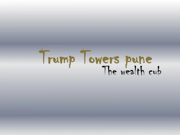 Trump Towers pune