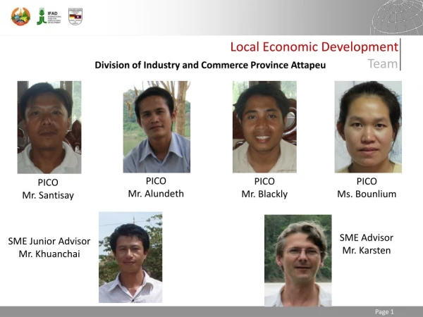 Local Economic Development Team
