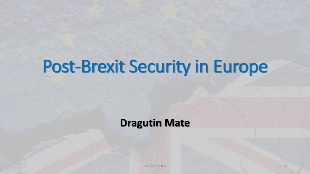 post brexit security in europe