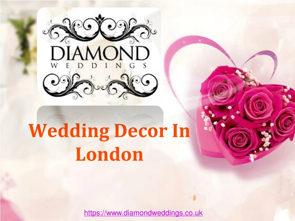 wedding decor in london