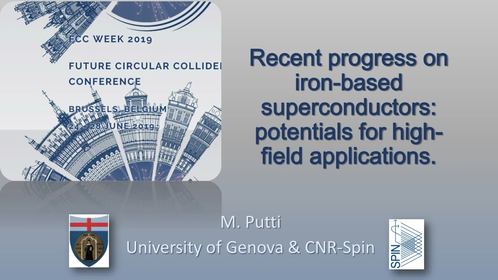 recent progress on iron based superconductors potentials for high field applications