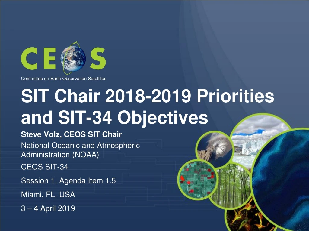 sit chair 2018 2019 priorities and sit 34 objectives