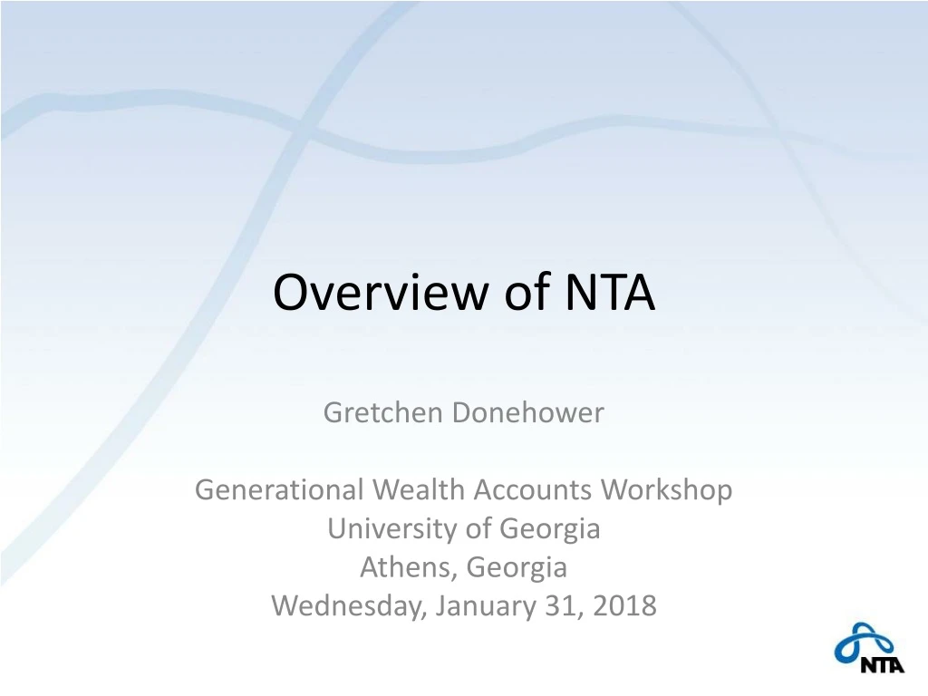 overview of nta