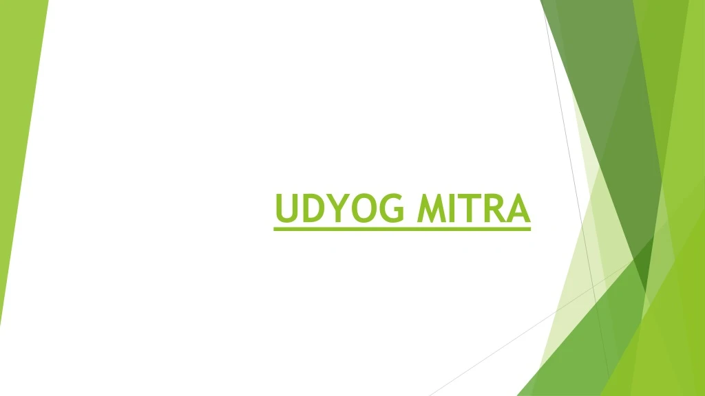 udyog mitra