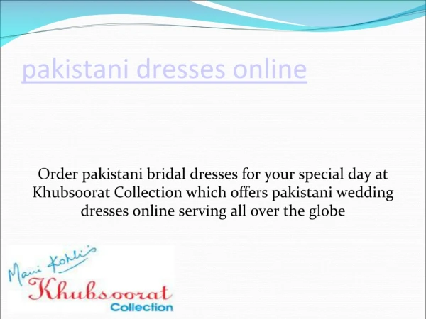 pakistani dresses online