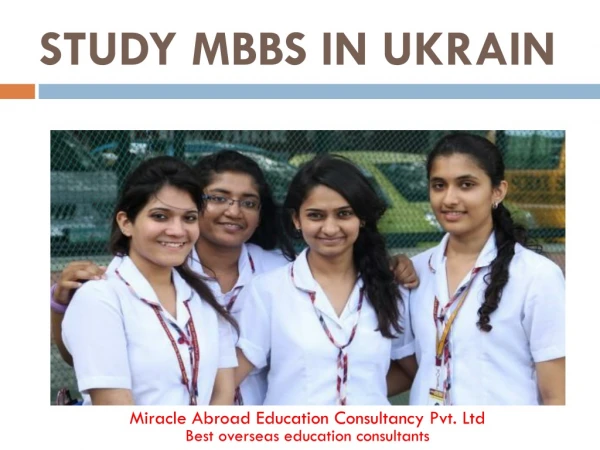 STUDY MBBS IN UKRAIN