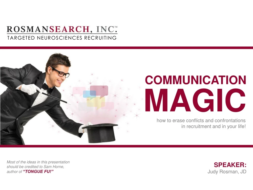communication magic