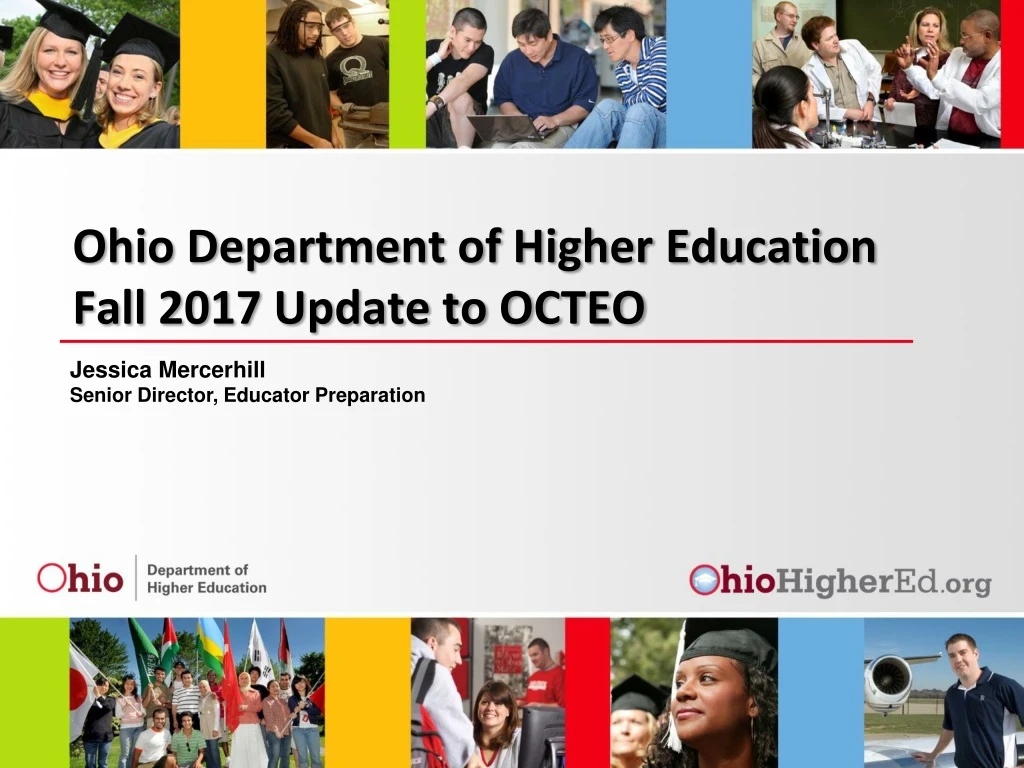 ohio department of higher education fall 2017 update to octeo