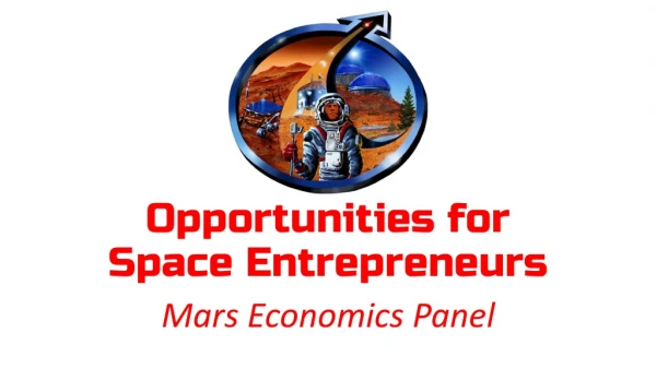 Opportunities for Space Entrepreneurs