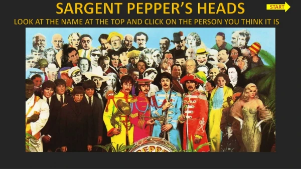 SARGENT PEPPER’S HEADS