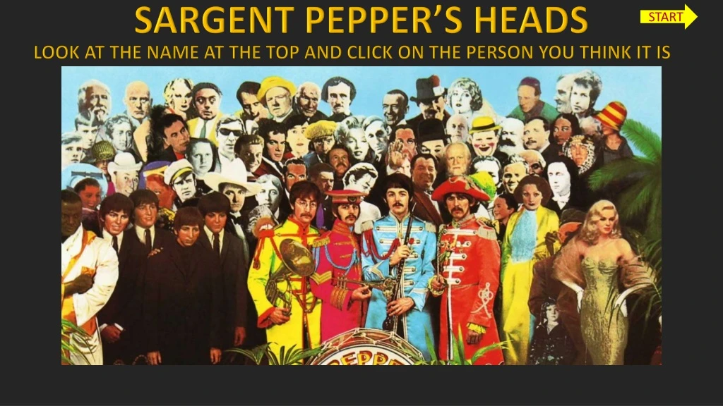 sargent pepper s heads