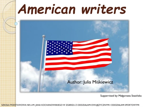 American writers