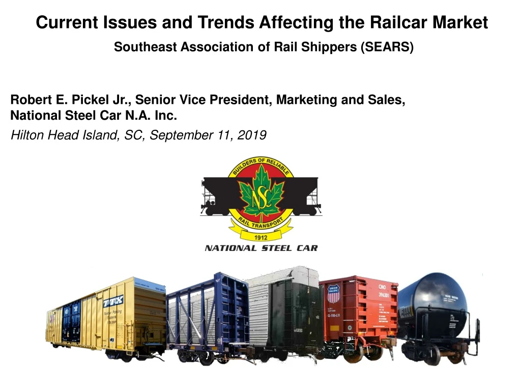 current issues and trends affecting the railcar