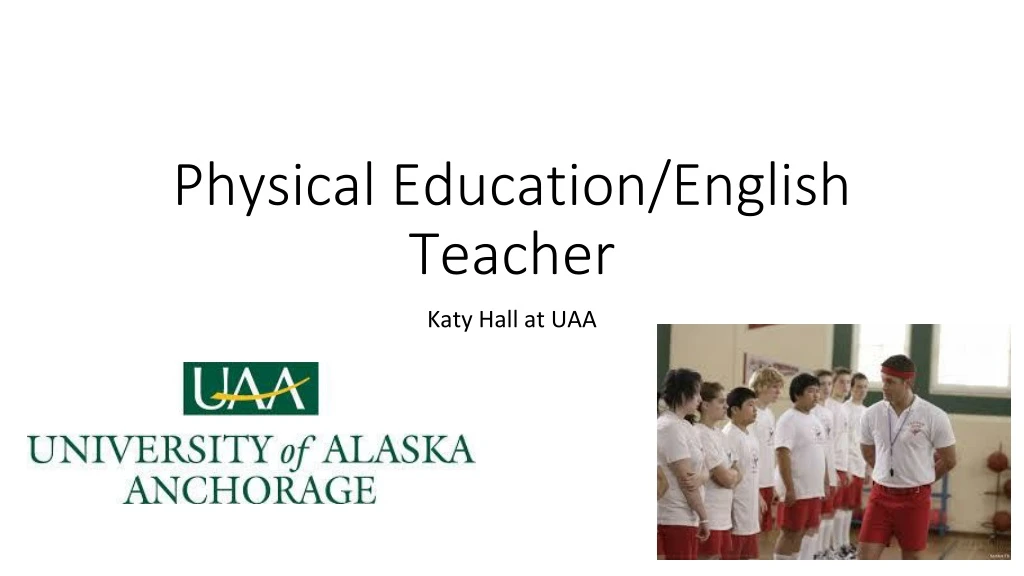 physical education english teacher