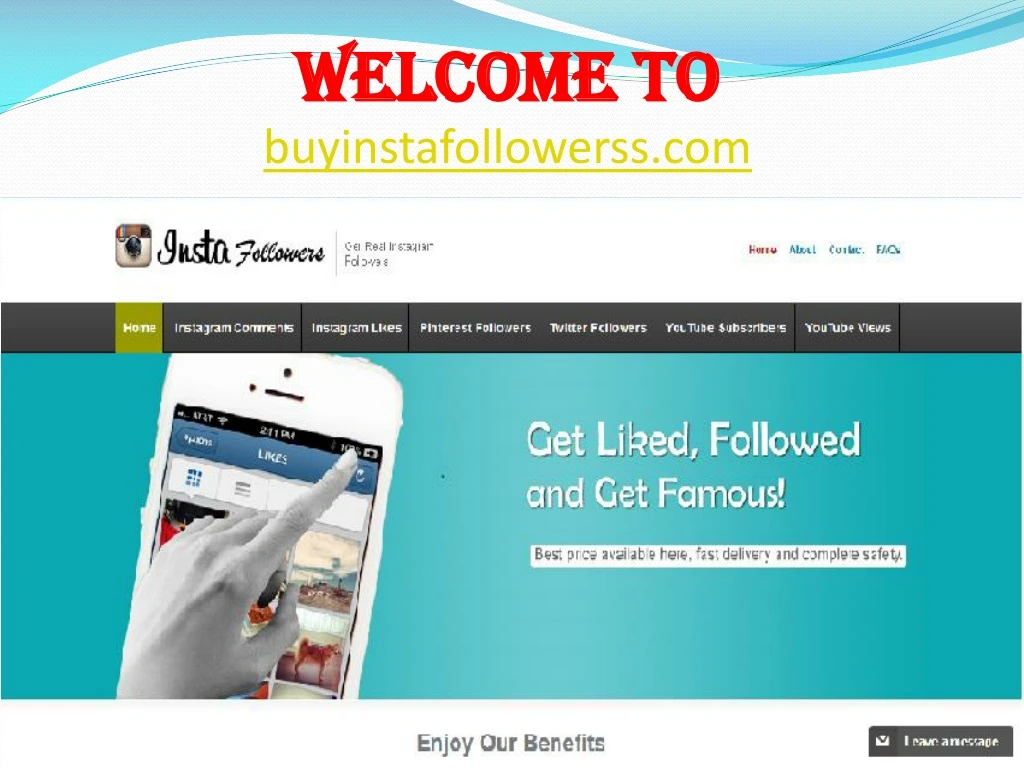welcome to buyinstafollowerss com