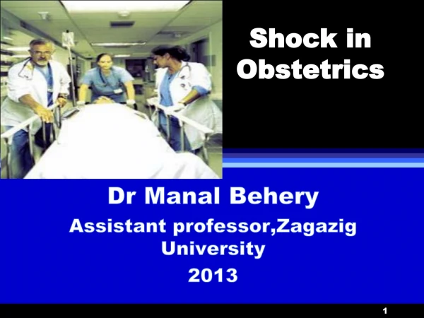 Shock in Obstetrics