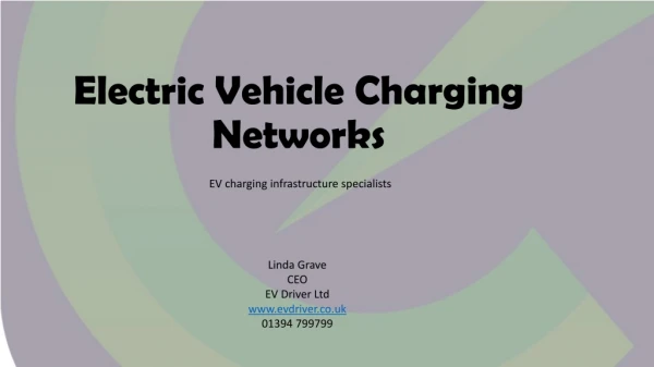 Electric Vehicle Charging Networks