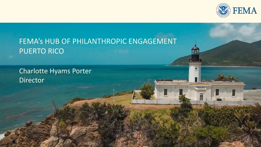 fema s hub of philanthropic engagement puerto