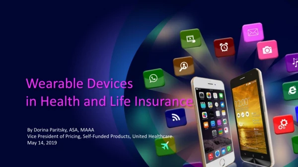 Wearable Devices in Health and Life Insurance